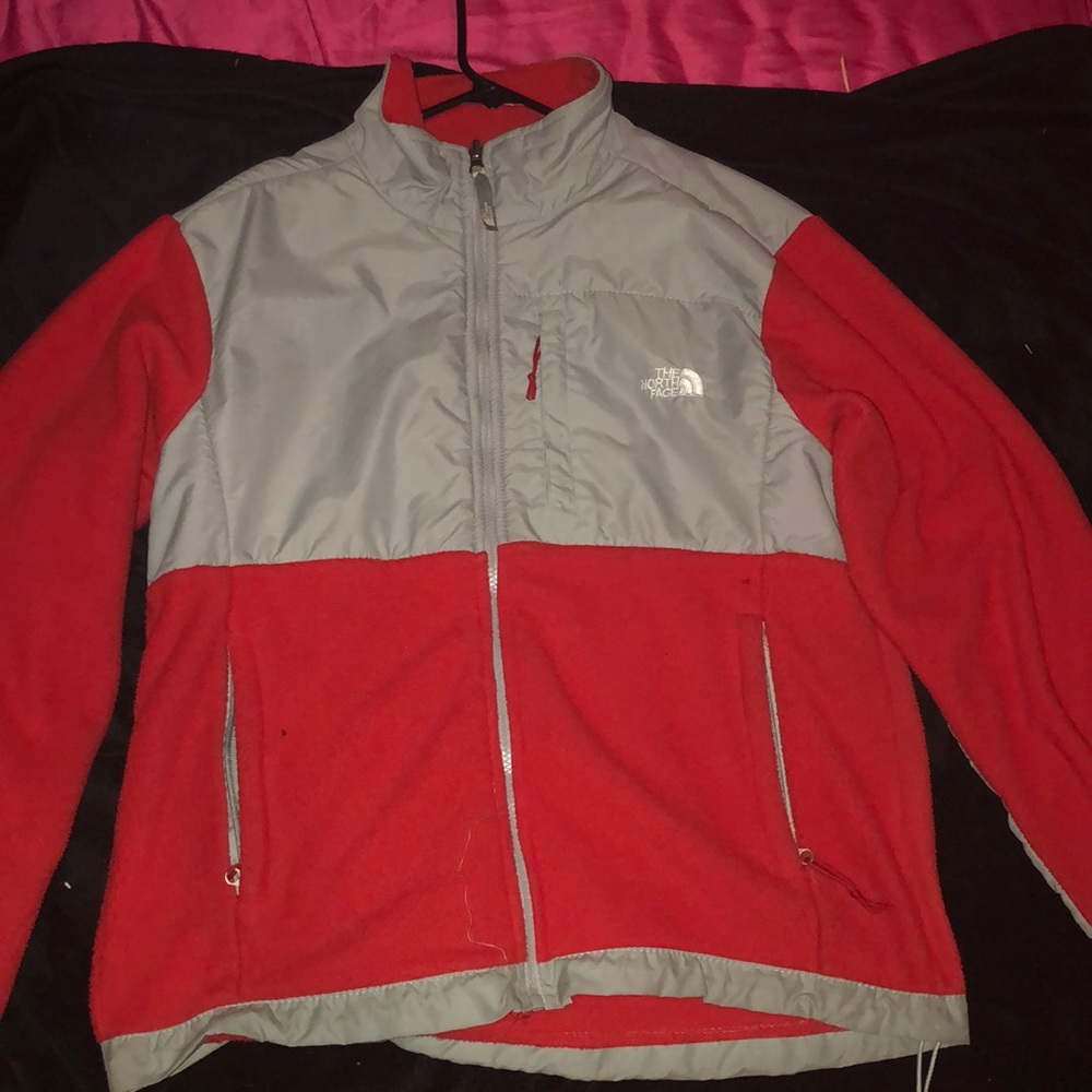 Grey/Red The North Face